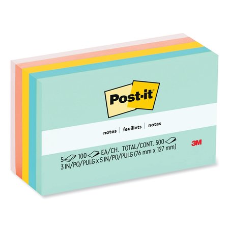 POST-IT Note, Post-It 3"X5", Pst, PK5 655AST